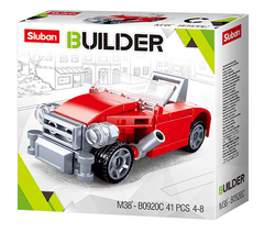 Sluban Builder M38-B0920C Červený kabriolet M38-B0920C