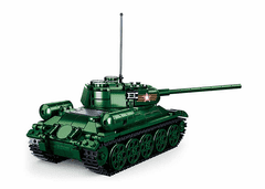 Sluban Model Bricks M38-B0982 Tank T34-85 M38-B0982