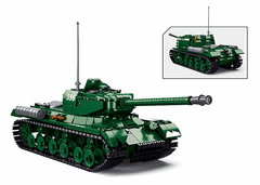 Sluban Army Bitva o Budapešť M38-B0979 IS-2 Sovětský těžký tank 2v1 M38-B0979