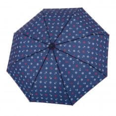 Derby Hit Mini Maritime - manuální deštník s kotvičkami