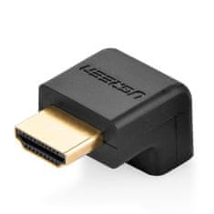 Ugreen adaptér pravý úhlový konektor HDMI - Černá KP26493