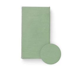 BOCIOLAND Prostěradlo JERSEY 120x60 cm Jasně zelená