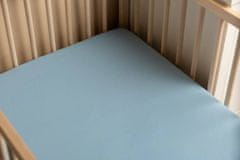 Sensillo Bambusové prostěradlo 140x70 cm Modrý