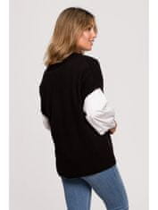 BeWear Dámská pletená vesta Reenzong BK076 černá L/XL