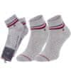 Tommy Hilfiger 100001094 Tommy Hilfiger sportovní kotníkové ponožky 2p, světle šedá, 39 - 42