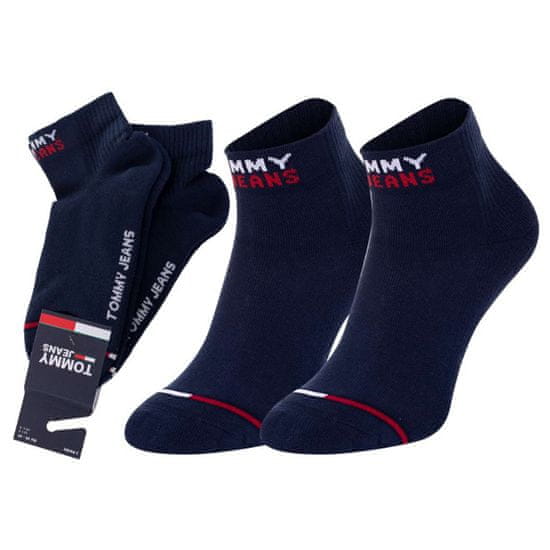 Tommy Jeans 701218956 Tommy-Jeans unisex sportovní polo froté kotníkové ponožky 2 páry v balení