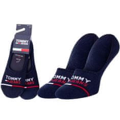 Tommy Jeans 701218959 Tommy-Jeans neviditelné mid cut unisex ponožky 2páry v balení, dark navy, 39-42
