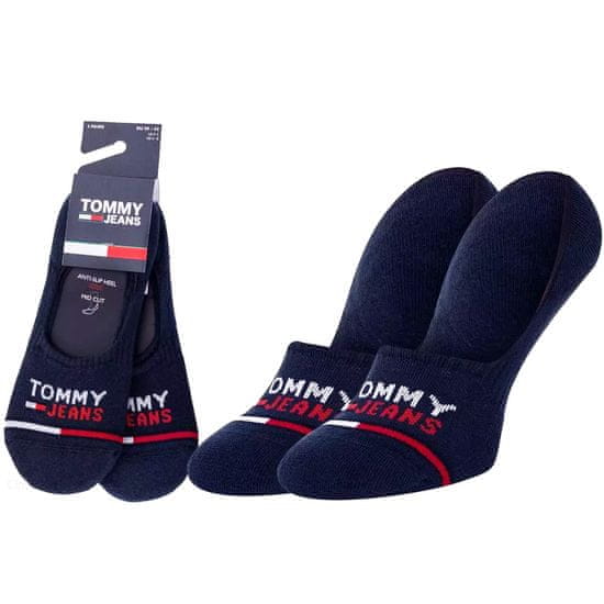 Tommy Jeans 701218959 Tommy-Jeans neviditelné mid cut unisex ponožky 2páry v balení
