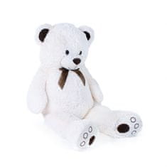 Rappa Velký plyšový medvěd Tonda, krémově bílý, 100 cm