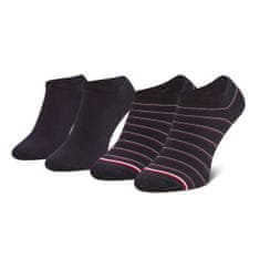 Tommy Hilfiger 100002818 Tommy Hilfiger dámské sneaker ponožky 2 páry v balení, dark navy, 35-38