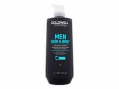 GOLDWELL 1000ml dualsenses for men hair & body, šampon