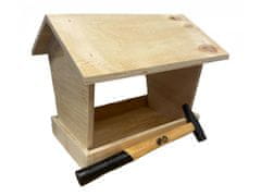 HUKA Stavebnice dřevěná ptačí budka + kladívko