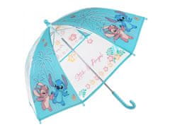 sarcia.eu Stitch i Andzia Průhledný deštník pro dítě