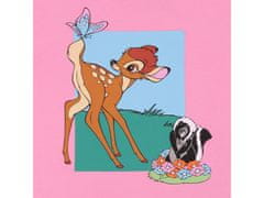 sarcia.eu DISNEY Bambi Dámské bavlněné pyžamo s krátkým rukávem, růžové pyžamo M