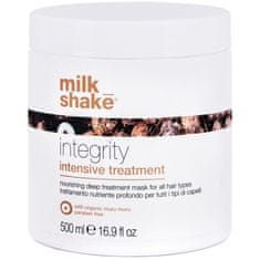 Milk Shake Integrity Intensive Treatment - intenzivně regenerační maska na vlasy, neoplachuje barvu, eliminuje efekt krepatění, 500ml