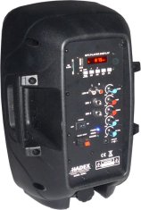 HADEX Party reproduktor AM0208 30W s baterií, napájení 12VDC/230VAC, DOPROD