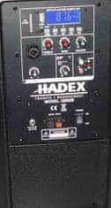 HADEX Party reproduktor AM0510 50W s baterií, napájení 12VDC/230VAC, DOPROD