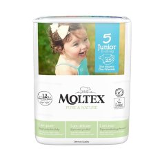 MOLTEX Moltex Plenky Pure & Nature Junior 11-25 kg (25 ks)