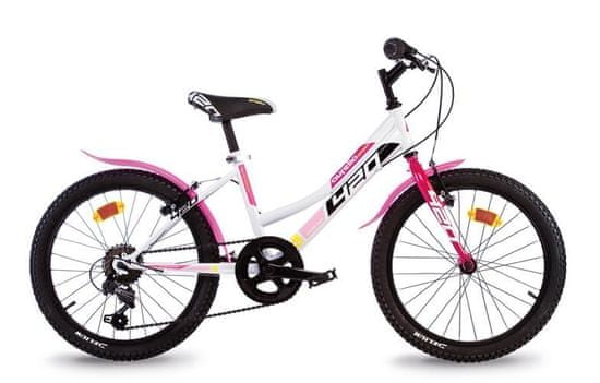 Dino bikes Dětské kolo Aurelia 420D bílo růžové 20