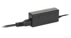 QUER Adaptér s napájecím kabelem pro notebook HP Compaq černý KOM0910