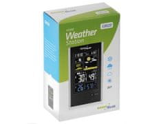 GreenBlue GB520 Bezdrátová meteorologická stanice USB, černá 43495