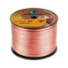 Cabletech Reproduktorový kabel 6,0 mm 100 m 1 role KAB0331