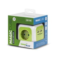 GreenBlue Síťová zásuvka německá verze MagicCube GB118G