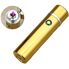 OEM Elektrický zapalovač s USB nabíjením Loop-Zlatá KP25728