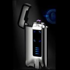 OEM Elektrický zapalovač s USB nabíjením Lux-Modrá KP25725