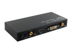 Převodník DVI + Optical + Coaxial na HDMI