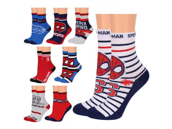 sarcia.eu MARVEL SpiderMan Sada chlapeckých ponožek, 8 párů dlouhých ponožek, OEKO-TEX