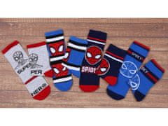sarcia.eu MARVEL SpiderMan Sada chlapeckých ponožek, 8 párů dlouhých ponožek, OEKO-TEX 23-26 EU