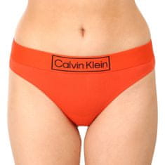 Calvin Klein Dámská tanga oranžová (QF6774E-3CI) - velikost S