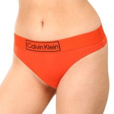 Calvin Klein Dámská tanga oranžová (QF6774E-3CI) - velikost S