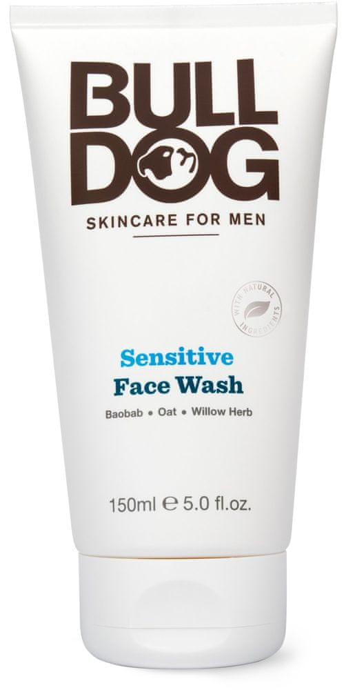 Levně Bulldog Sensitive Face Wash Čistící gel 150 ml