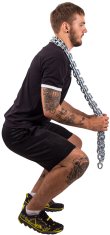 inSPORTline Vzpěračské řetězy s tyčí Chainbos Set 2x20 kg