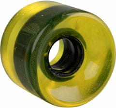 Worker Průhledné kolečko na penny board 60*45 mm (Barva: zelená)
