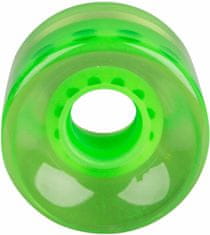 Worker Průhledné kolečko na penny board 60*45 mm (Barva: zelená)