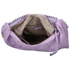 Coveri WORLD Elegantní dámská koženková kabelka přes rameno Guro, fialová