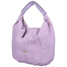 Coveri WORLD Elegantní dámská koženková kabelka přes rameno Guro, fialová