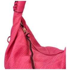 Coveri WORLD Elegantní dámská koženková kabelka přes rameno Guro, fuchsiová