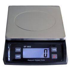 OEM SF-802 digitální balíková váha do 30kg / 1g černá