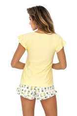 Donna Dámské pyžamo Donna Ananas 1/2 kr/r S-XL Žlutá S