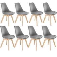 tectake 8 Jídelní židle Friederike