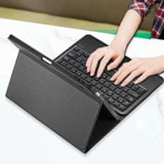 Dux Ducis Wireless Keyboard pouzdro s klávesnicí na iPad 10.9'' 2022 10 Gen, černé