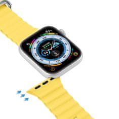 Dux Ducis Strap řemínek na Apple Watch 38/40/41mm, yellow