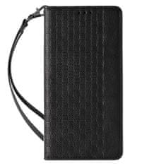 MG Magnet Strap knížkové pouzdro na Samsung Galaxy S23 Ultra, černé