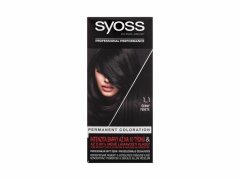 Syoss 50ml permanent coloration, 1-1 black, barva na vlasy
