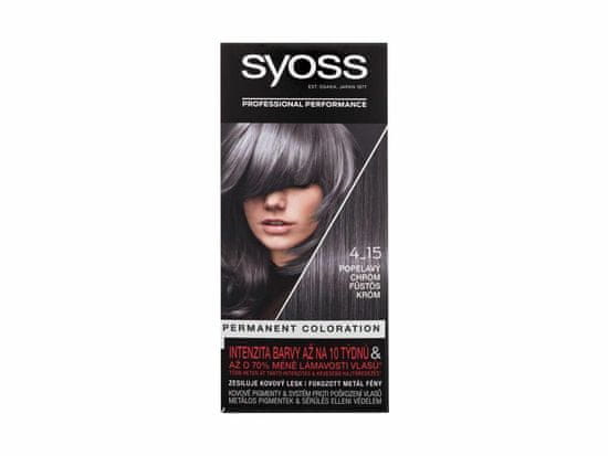 Syoss 50ml permanent coloration, 4-15 dusty chrome