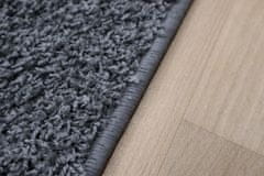 Vopi AKCE: 69x69 cm Metrážový koberec Color Shaggy šedý (Rozměr metrážního produktu S obšitím)
